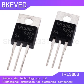 10VNT IRL3803PBF TO220 IRL3803 TO-220 Naujas originalus IC MOS FET tranzistorius