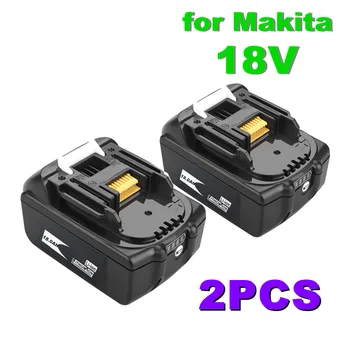 18V18Ah Baterija 18000mah Li-Ion Baterijos Pakeitimas Galios Akumuliatorius MAKITA BL1880 BL1860 BL1830battery+4A Įkroviklis