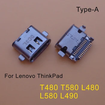 1pcs Lenovo ThinkPad T480 T580 L480 L580 L490 X280 T480S X390 T490 T750 Tipas-c USB 3.1 Įkrovimo lizdas kištukinis lizdas jack jungtis