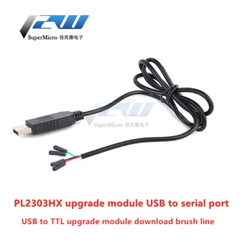 1pcs PL2303 PL2303HX USB UART Kabelis TTL modulis 4p 4 polių RS232 konverteris