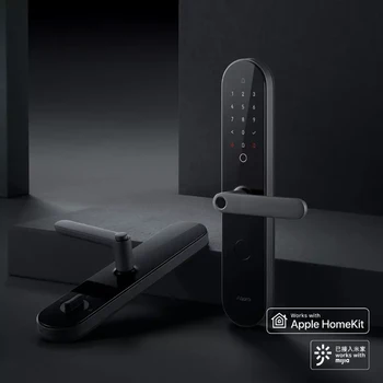 2020 Aqara N100 Smart Durų Užraktas, pirštų Atspaudų Bluetooth Slaptažodį NFC Atrakinti Dirba su Mijia HomeKit Smart Ryšys su Doorbell