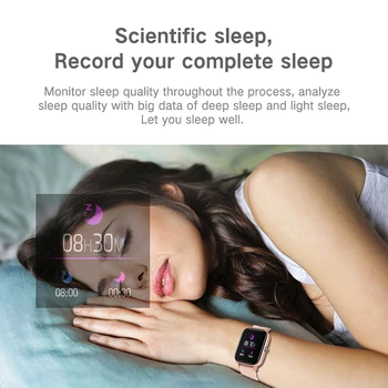2020 IP68 Vandeniui Smart Watch Moterų Miela Apyrankė Širdies ritmo Monitorius Miego Stebėjimo Smartwatch Prisijungti 