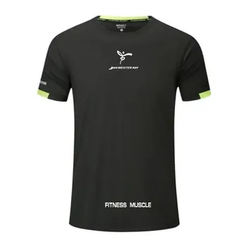 2021 m. Vasarą, vyriški T-Shirt Atspausdintas T-Shirt O-Kaklo trumpomis Rankovėmis Mados Top Sportas Marškinėliai vyriški Laisvalaikio Viršų