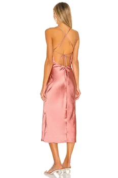 2021 Vasaros Naują Stilių Moterų Suknelė Seksualus Backless Elegantiškas Klubas Šalis Suknelė Suspender Suknelė