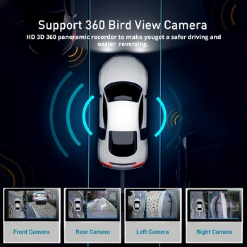 2DIN Android 10.0 Automobilio Radijo Peugeot 3008 2009-m. GPS Navigacija Stereo Imtuvas Automobilinis Multimedia Player DSP Auto Radijo IGO