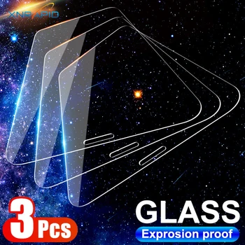 3pcs Visiškai Padengti Grūdinto Stiklo Xiaomi mi 10 t Pro Redmi Pastaba 9 8 9S Screen Protector Mi 11 Poco X3 NFC F1 F2 M3 10X S Stiklas