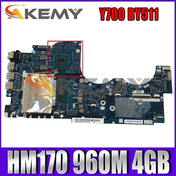 5B20L80400 Lenovo Y700 BY511 NM-A541 Su i7-6700HQ Y700-17ISK Nešiojamojo kompiuterio pagrindinė Plokštė CPU 2.6 Ghz HM170 GTX 960M 4GB DDR4