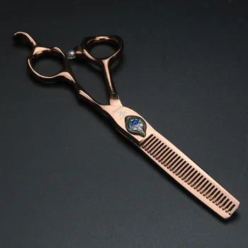 6 Colių Rose Gold Profesionalūs plaukų kirpimo Žirklės Kirpykla, Plaukų Žirklės Pjovimo Šlyties Retinimo Rinkinys Kirpimas Vyrams, Moterims