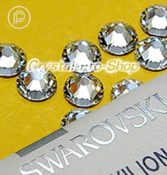 Aišku, (001) iš Swarovski Kristalų Elementais Jokių Pataisų (ss3 - ss48) (1mm - 11mm) Flatback (24 /144 /1440) Rhinestones
