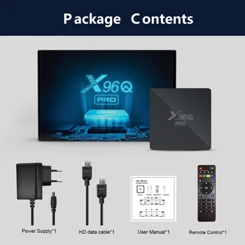 Android TV BOX X96Q pro 