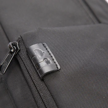 Anti-Theft USB Įkrovimo Kuprinė atspari Vandeniui Oksfordo Backpack for 15.6 Nešiojamas Telefono, Kompiuterio Krepšys Miesto Juoda Daypacks Mokyklos Maišą