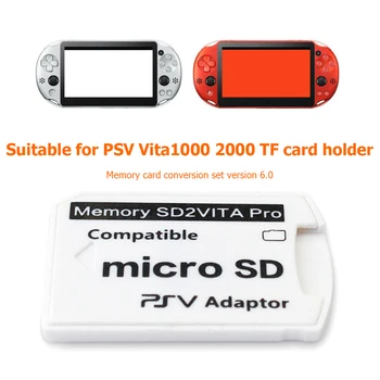 Atminties Kortelė, Adapteris, apsauga nuo dulkių Nešiojamų SD2VITA 6.0 Balansinė Dekoro PlayStation PS Vita 1000 2000 3.65 Sistemos