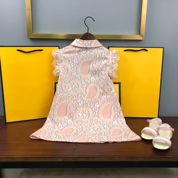 Aukštos klasės užsakymą iki 2021 m. vasarą merginos naujas produktas spausdinti siuvinėjimas suknelė temperamentas suknelė