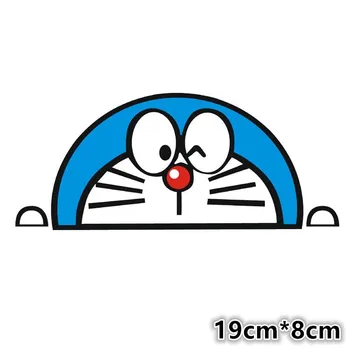 Automobilių Lipdukai Doraemon Animacinių Filmų Mielas Mielas Juokingas Kūrybos Lipdukai Magistralinių Kuro Bako Dangtelis Galinio Vaizdo Veidrodėliai D20