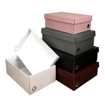 Batų saugojimo dėžutė dovanų dėžutėje коробки для подарков užsakymą kraft popieriaus, vyrų, moterų batai pakuotės, dėžutės коробка крафт verzenddoos