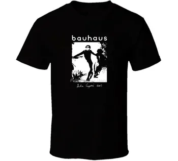 Bauhaus Bela Lugosi Antikvariniai Logotipas Marškinėliai Juoda Balta Marškinėlius Vyrų Nemokamas Pristatymas Kvėpuojantis Tee Marškinėliai vyrams vasaros marškinėlius