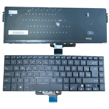 Brazilijos Klaviatūra su foniniu Apšvietimu Sąsiuvinis Brazilija klaviatūros apšvietimas ASUS VivoBook X510 X510UF X510UN S510 F510UA X510UA 4626UK00