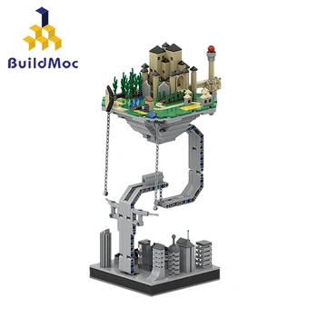 BuildMOC Kūrėjas Pilis Skulptūros Sustabdytas Svorio Blokai Dinamiškas Fizikos Balansas Naujų Plytų Žaislai Vaikams, Vaikų