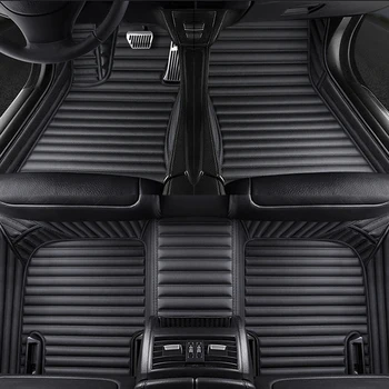 Custom 5 Seat automobilių kilimėliai audi a3 sportback 2000-2020 a3 2000-2020 automobilių aksesuarų, kilimų alfombra