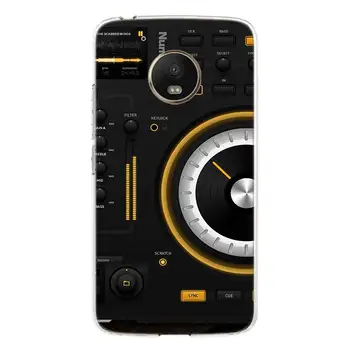 DDJ DJ Music Telefoną Atveju Motorola Moto G8 G9 G6 G7 G5S E5 E6 Plius Galia Žaisti + ES Veiksmų Makro Vizija Dangtis