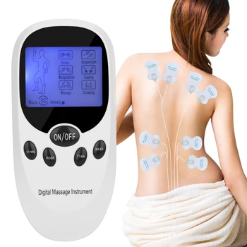 DEŠIMTYS Body Massager Skaitmeninis Akupunktūra EMS Terapijos Prietaisas Elektros srovės Raumenų Stimuliatorius Skausmo Sveikatos Priežiūros Priemonė