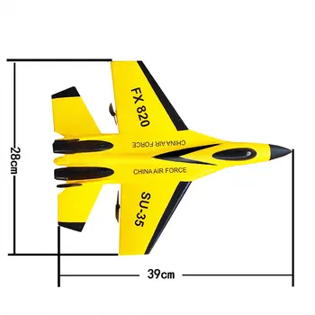 F16 su-35 2.4 GHz, RC plokštumos, drone sklandytuvas lėktuvo nuotolinio valdymo orlaiviai Žaislai vaikams galingų reaktyvinių variklių lauko žaislai