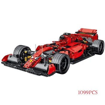 Formulė-Viena Lenktynių Serija SF-90 Superautomobilį Blokai FW-41 R5 Super Greičio Lenktynių Automobilio Modelio Plytų Žaislas, skirtas Vaikinui, Dovanos