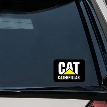 Funny CAT Juokinga Ženklelis Prekės ženklo Automobilių Lipdukas Automobilio Langą Dekoratyvinė PVC Auto Motokroso Lenktynių Nešiojamas Šalmas Kamieno Sienos Lipdukas Dekoras