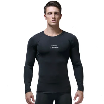 G782-fitneso Treniruotės vyrams trumpomis rankovėmis marškinėliai vyrams šilumos raumenų kultūrizmo dėvėti suspaudimo Elastinga Slim naudotis drabužiai