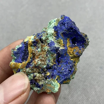 Gamtos azurite mineralinių kristalų (lcd) espécime da província de anhui, kinija
