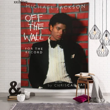 Garsus Dainininkas Ir Šokėja Michael Jackson Užsakymą HD Gobelenas Už Kilimas Kelionės Čiužinys Sienos, Kilimai Art Namų Dekoro 100x150cm