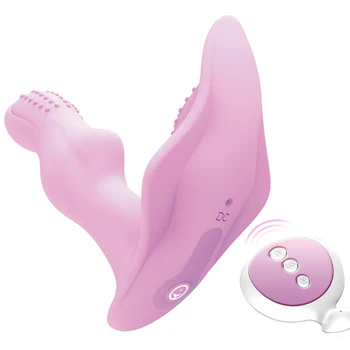 JEUSN Nešiojami Drugelis Dildo Vibratorius Moterims G Spot Klitorio Stimuliatorius Belaidžio Nuotolinio Valdymo Suaugusiųjų Sekso Žaislai Kelnaitės