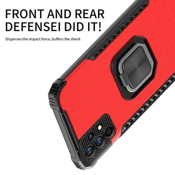 JKaiSen Stipriu Anti-Drop Laikiklis Telefoną Atveju Huawei P30Lite P40Lite E Magnetinio Automobilių Žiedo Laikiklis Apsauginis Dangtelis