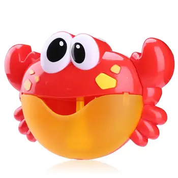 JOCESTYLE Raudona Plastiko Krabų Modelis Burbulas Mašina Maloni Muzika Burbulas Maker 