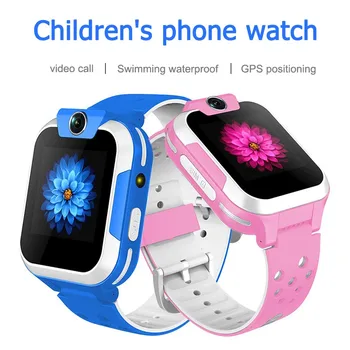 Karšto vaikas skambinti Vaikai Smart Žiūrėti vaikams SOS Antil-prarado Vandeniui Smartwatch Kūdikių 4G SIM Kortelės buvimo Vietą Tracker laikrodžiai