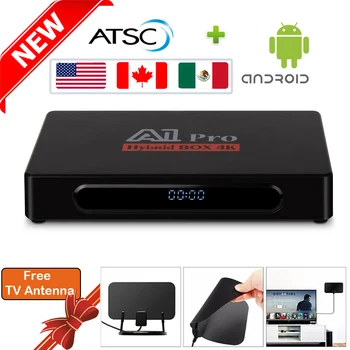 KOQIT Transliacijos Smart Android Atsc Tv Imtuvas, HD Digital Converter Box, Tv Su Antena OTA Įrašymo Pvr Funkcija Media player