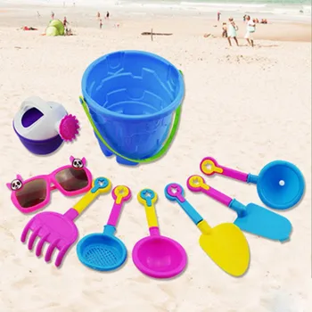 Lauko Paplūdimys Smėlio Žaislų Rinkinys Vaikas Ekologiškos Daugkartinio Naudojimo Smėlio Žaislas Vaikams, Paplūdimio Kibirą Waterin Gali Ant Grėblio Pelėsių