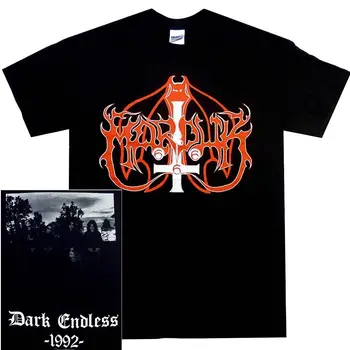 Mardukas Tamsiai Begalinis Marškinėliai Black Metalo Marškinėliai Oficialiai Grupė T-Marškiniai Nauji VYRIŠKI Aukštos Kokybės Viršūnes Hipster Tees