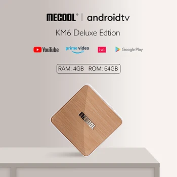 Mecool KM6 deluxe edition Amlogic S905X4 TV Box 