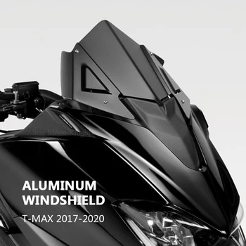 Motociklų Aksesuarų Aliuminio Stiklo priekinio, galinio Stiklo Vėjo Skydas Deflektorius, Skirtas Yamaha T-MAX 530 560 TMAX T MAX 2017-2020 2019