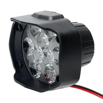Motociklų priekinis žibintas LED Motorolerių Akiratyje 9 LED lemputė, priekinis Žibintas Priešrūkinis Žibintas Darbo Prožektorius 10W 9-85V Apšvietimo & Rodikliai
