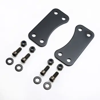 Motorcycle Black Front Fender Risers Lift Brackets For Harley Touring 21