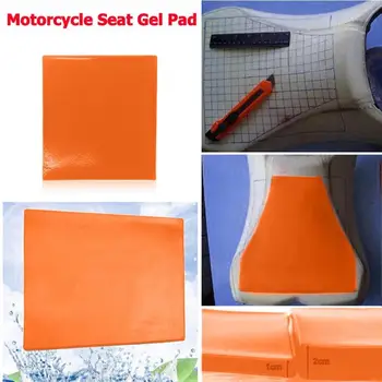 Motorcycle Seat Gel Pad Shock Absorption Mat Comfortable Soft Gel Cushion Motor Bike Modified Seat Pads Absorption Mat Motorbike