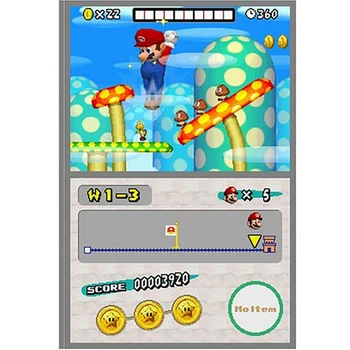 Nauji Super Mario Bros Atnaujinta 3DS NDSi DSi DSL, NDSL DS NDS anglų Kalba Jav Vaizdo Kasetė Konsolės Kortų Žaidimas Suaugusiems Vaikams Žaislai
