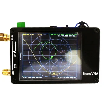 Nemokamas pristatymas NanoVNA 2.8 colių LCD HF VHF UHF UV Vektoriaus Tinklo Analizatorius 50KHz ~ 300MHz Antenos Analizatorius, Built-in baterijos