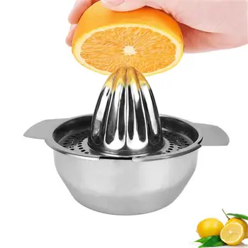 Nešiojamų citrinų, apelsinų vadovas vaisių sulčiaspaudė 304 nerūdijančio plieno virtuvės reikmenys, įrankiai, citrusinių raw rankų paspaudimo sulčių maker