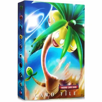 Pokemon Kortas Albumą Knygos TAKARA TOMY 240Pcs Anime Žaidimo Kortelės EX GX Kolektorių Laikiklis Rišiklio Katalogą Viršaus Pakraunama Sąrašą, Žaislai Vaikams