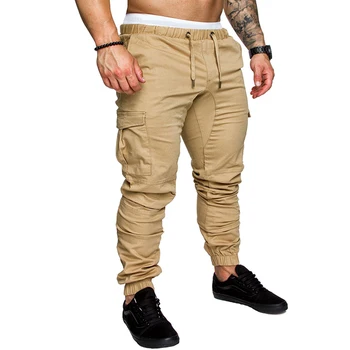 Prekės Vyrų Kelnės Hip-Hop Haremas Poilsiu Kelnes 2021 Vyriškos Kelnės Mens Poilsiu Kietosios Multi-pocket Pants Sweatpants M-4XL