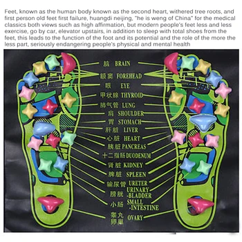 Refleksologija Vaikščioti Akmens Pėda Kojos Skausmui Sumažinti Paramos Vaikščioti Massager Kilimėlis Sveikatos Priežiūros Akupresūra Kilimėlį, Pagalvėlę, Pėdų Priežiūros Priemonė