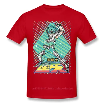 Saint Seiya Pegasus Seiya T-Shirt Vyrams Medvilnės Trumpos Vasaros Rankovės Saint Seiya Siela Aukso Japonų Anime Atsitiktinis Marškinėliai Laisvas